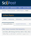 SciPost Physics杂志封面